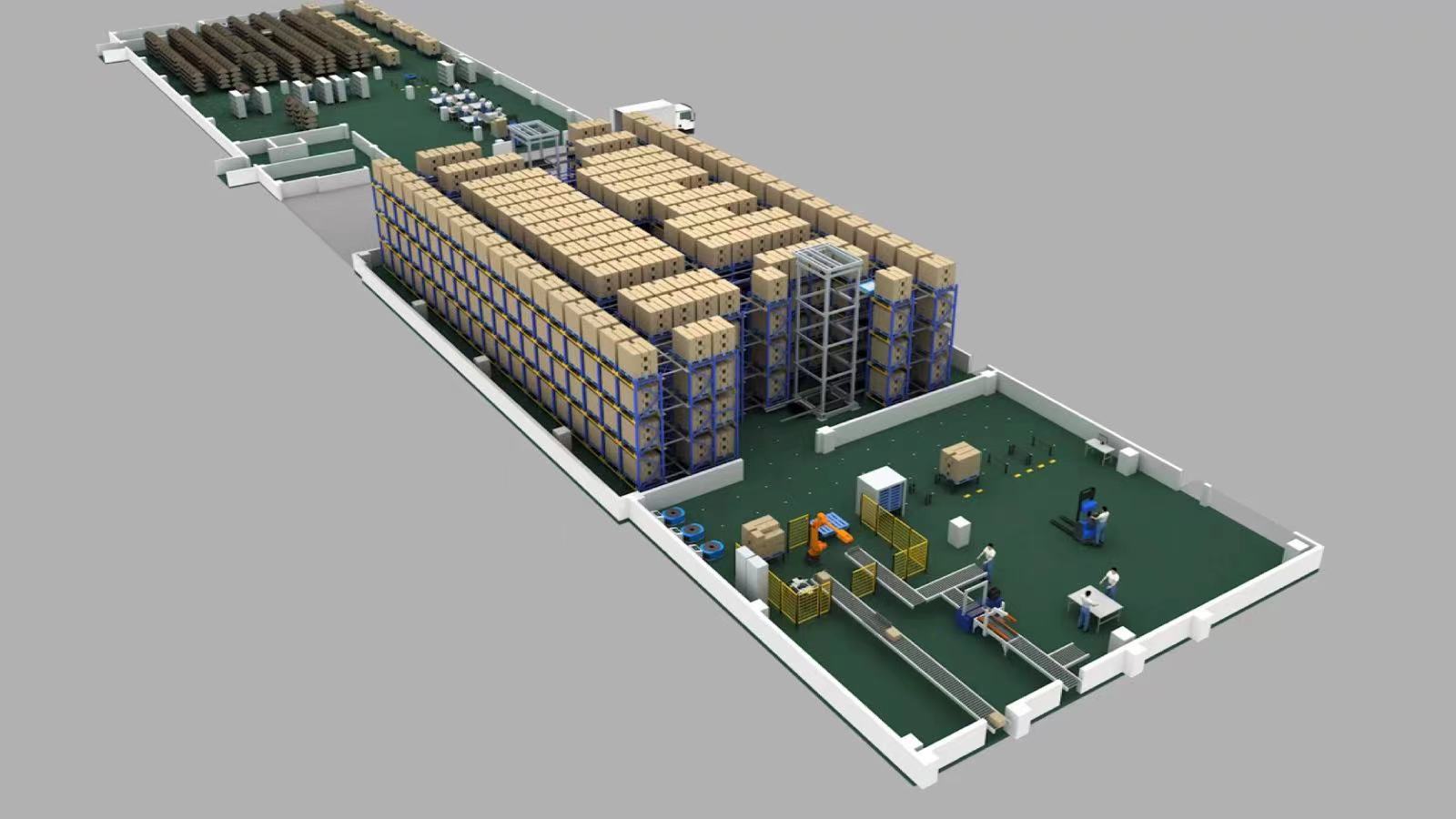 【兆恒機(jī)械】菜鳥在浙江建設(shè)“無人糧倉”，引入機(jī)械臂、AGV機(jī)器人、四向穿梭車